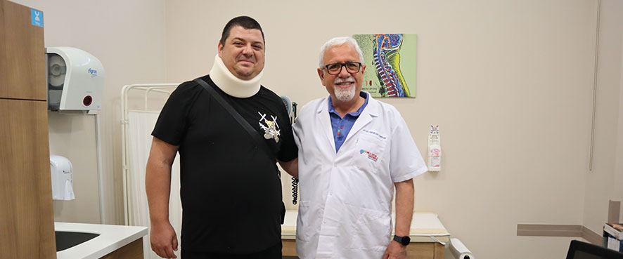 Лечение на дискова херния в шийния отдел на гръбначния стълб.